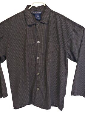 Polo Ralph Lauren Men's Large Button Up Checkered Long Sleeve Shirt Cotton